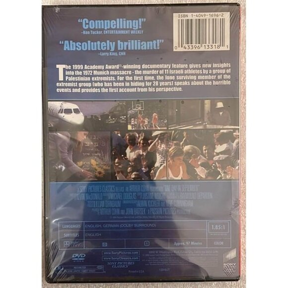 One Day in September (DVD) NEW - Picture 2 of 2